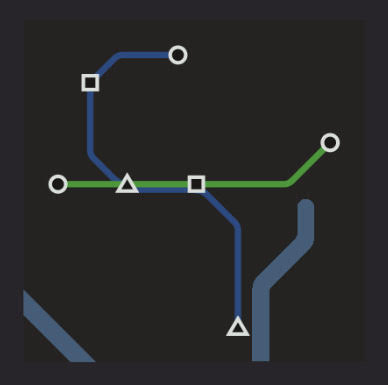 Mapa Legging do metro do metro do Washington DC