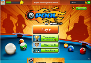 8 Ball Pool Multiplayer Screen1