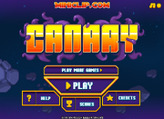 Title screen for Canary.