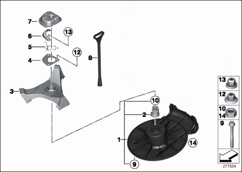 R5X Retrofit Spare Parts Diagram