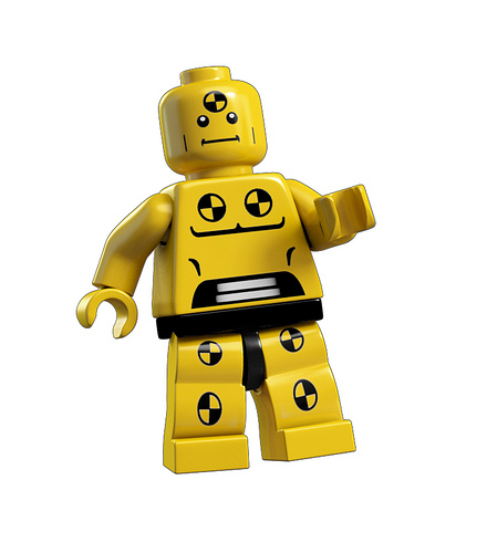 Mange Reklame Anerkendelse Demolition Dummy | Minifigure Wiki | Fandom