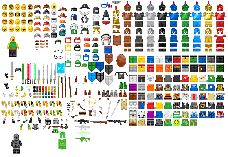 lego minifigure decal template