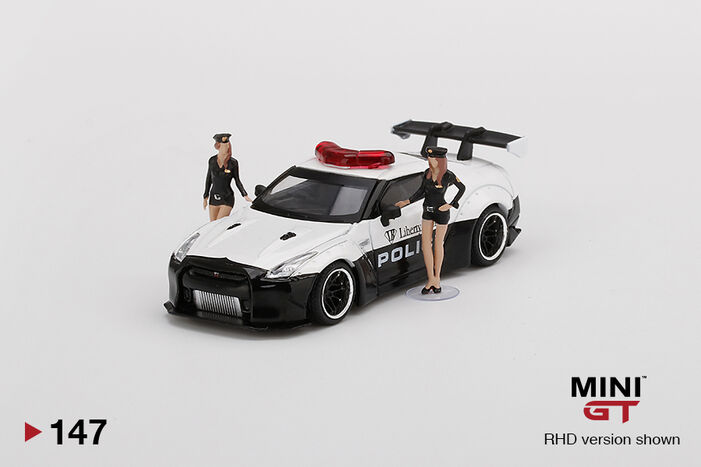 LB☆WORKS Nissan GT-R (R35) LB☆WORKS Police Type 1, Rear Wing ver