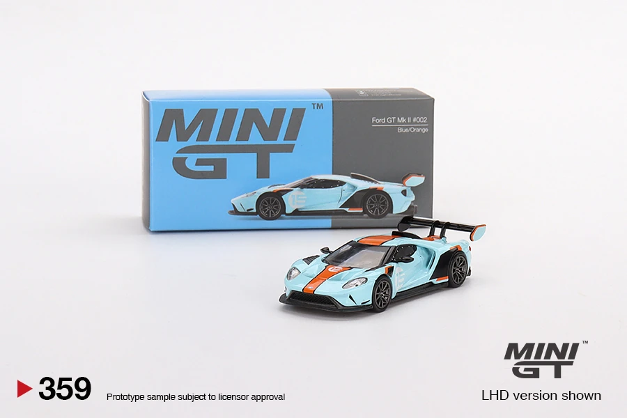 Ford GT MK II #002 Blue/Orange
