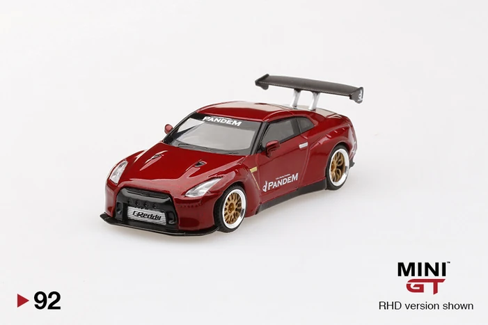 MINIGT LB☆WORKS GT-R R35 Candy Red