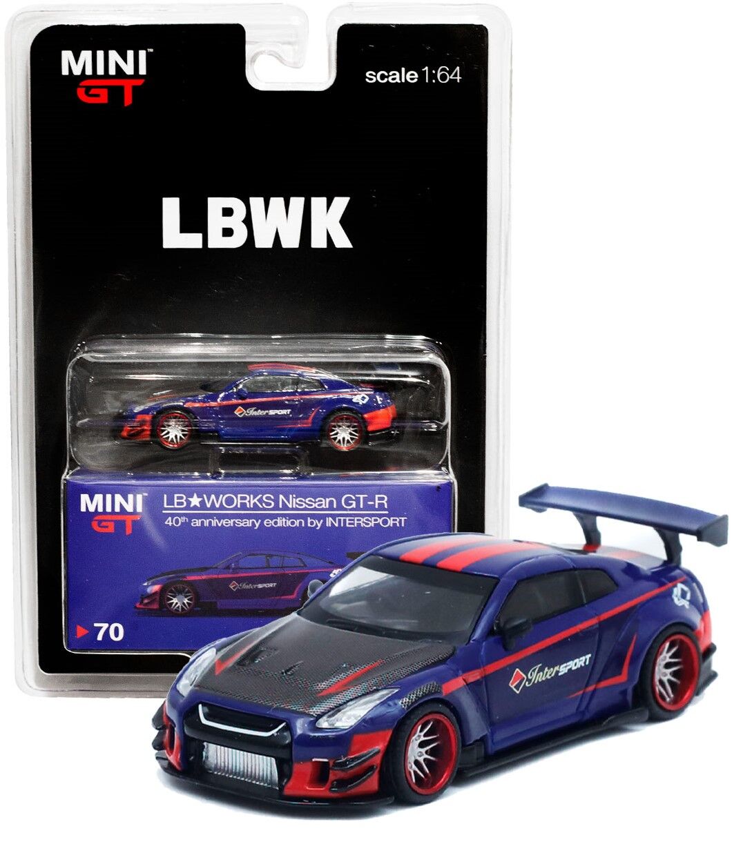 希少！LBWK リバティーウォークMINI GT 日産 GT-R MC48-ID - www