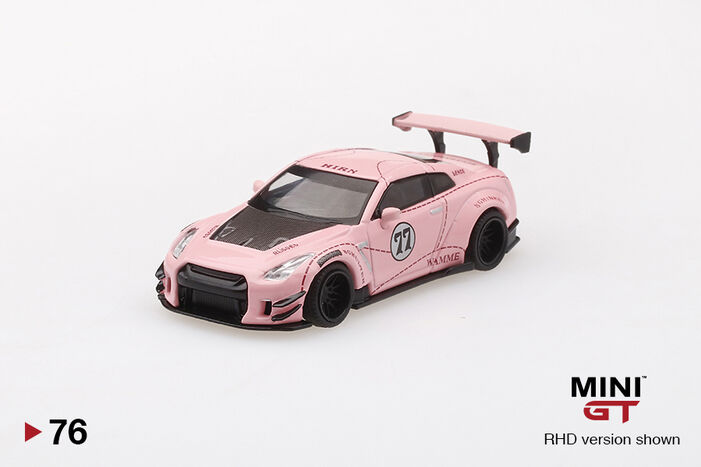 LB☆WORKS Nissan GT-R (R35) Pink Pig Type 2, Rear Wing ver 3 