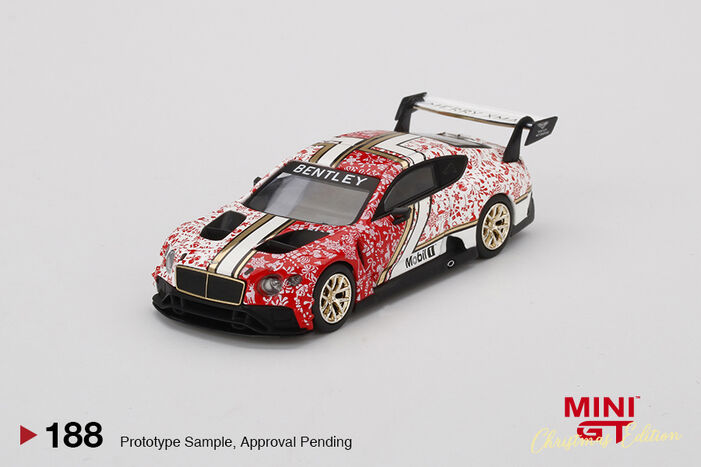 Mini GT Christmas Edition 2020 Bentley CONTINENTAL Gt3 1/64
