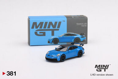 Porsche 911 GT2 RS Weissach Package Miami Blue | MINI GT Wiki 