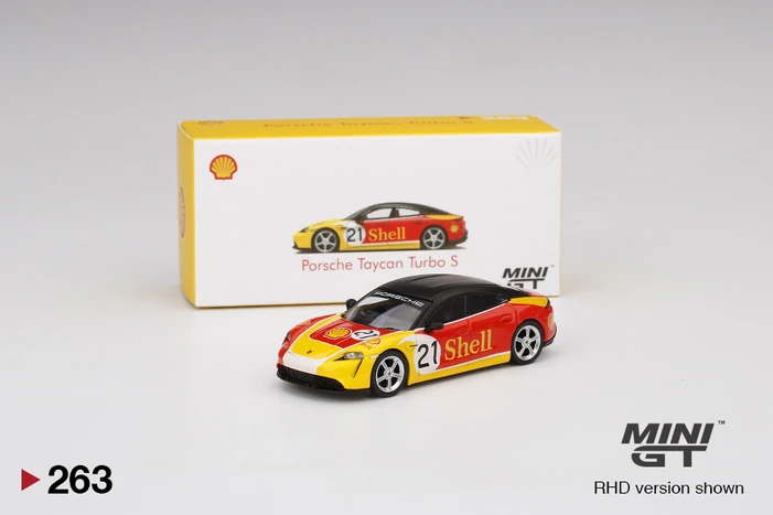 Porsche Taycan Turbo S Porsche x Shell | MINI GT Wiki | Fandom