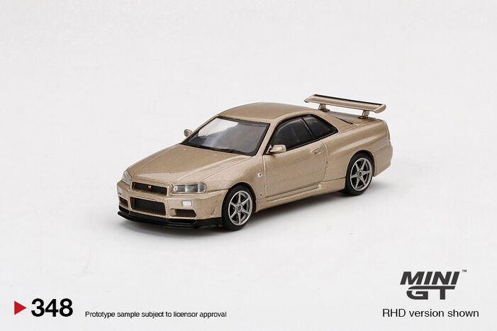 Nissan Skyline GT-R (R34) M-Spec Silica Breath | MINI GT