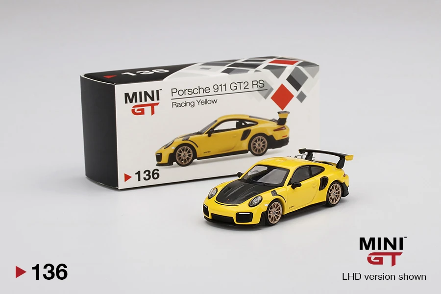 ミニカー MINI GT Porsche 911 GT2 RS Racing Yellow Porsche 911 GT2 RS Racing Yellow | MINI GT Wiki | Fandom