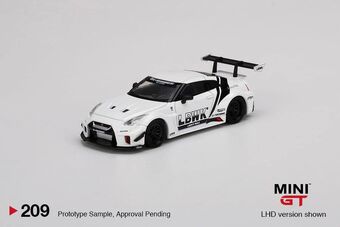LB-Silhouette WORKS GT NISSAN 35GT-RR Ver.2 White LBWK
