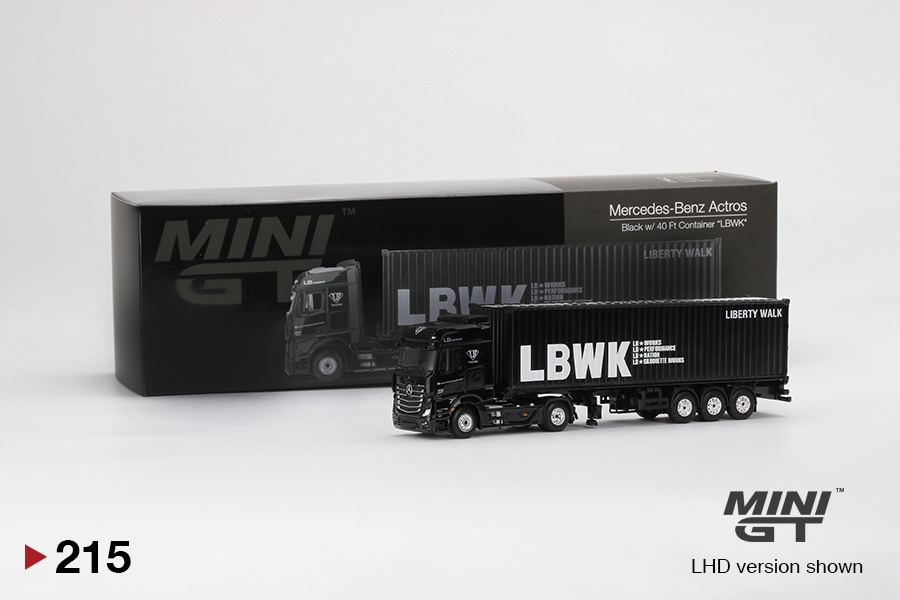 Mercedes-Benz Actros with 40 Ft Container Mercedes-Benz Actros with 40 Ft Container