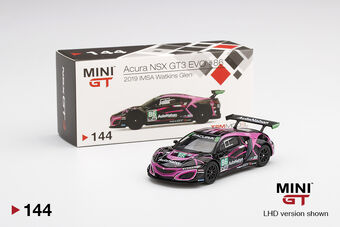 MINI GT ミニGT　ACURA NSX GT3 EVO　2019 IMSA Mini GT - Acura NSX GT3 EVO IMSA Daytona & Honda NSX GT3