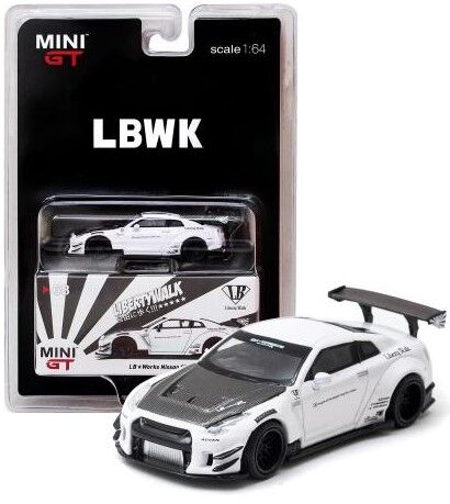 67 フィリピン限定 MINI GT 1/64 LBWK 日産 GT-R R35 日章旗