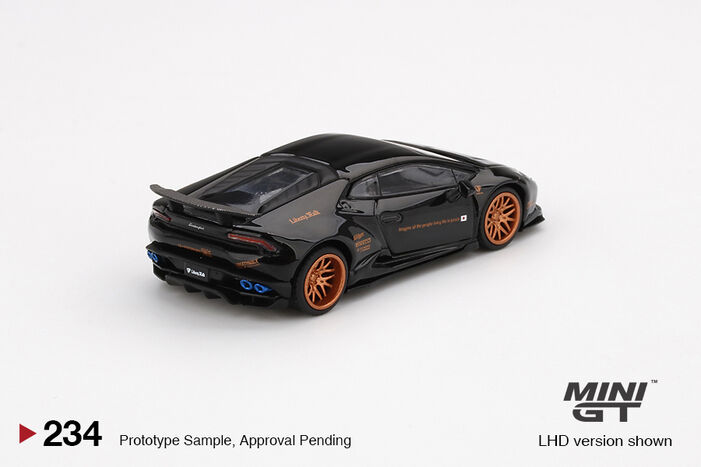 Mini GT - LB WORKS Nissan GT-R Matte Black #31 - MGT00031