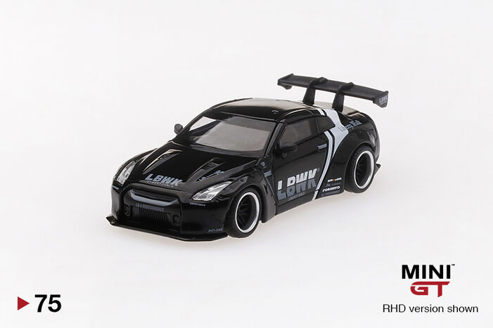 LB☆WORKS Nissan GT-R (R35) Black / LB Work Livery 2.0 Type