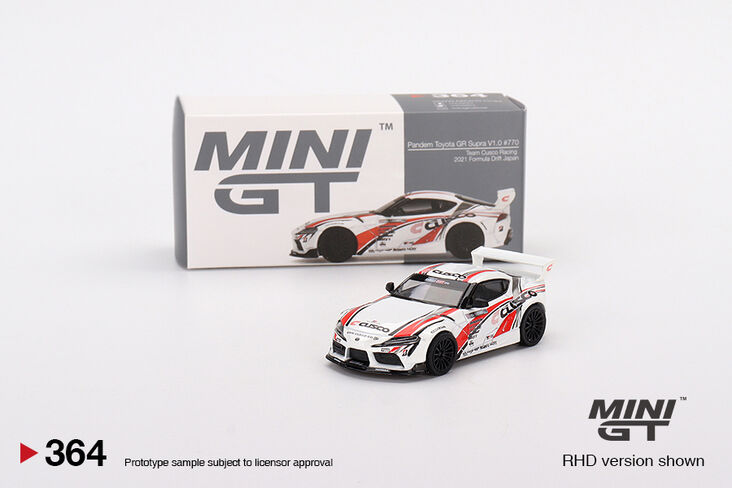 2台めのD1マシンが出た！MINI GT HKS GR スープラ D1 GP 2020