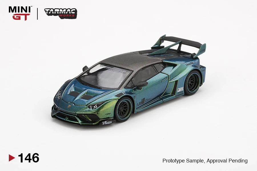 LB☆WORKS Lamborghini Huracán GT Magic Green | MINI GT Wiki | Fandom