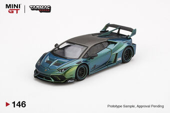ミニカー MINIGT LBWK TARMAC Lamborghini Huracan MINI GT x TARMAC WORKS 1/64 Diecast - LB Works Lamborghini