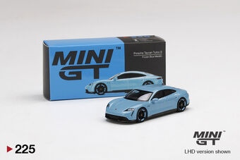 MINI GT #274 X TARMAC WORKS 1/64 PORSCHE TAYCAN TURBO S