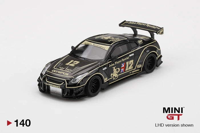 LB☆WORKS Nissan GT-R (R35) JPS Type 2, Rear Wing ver 3 | MINI GT 