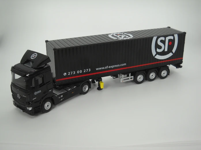 Tiny メルセデスベンツ アントス コンテナ ローリー SF Express Mercedes-Benz Antos Container Lorry SF Express - Hong Kong | MINI
