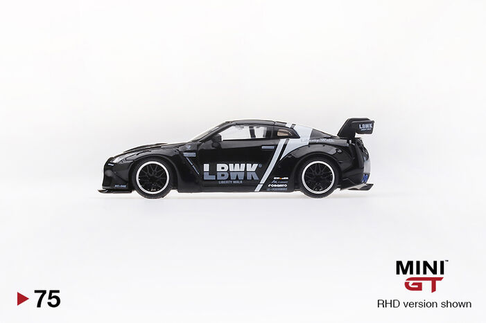 LB☆WORKS Nissan GT-R (R35) Black / LB Work Livery 2.0 Type 1 