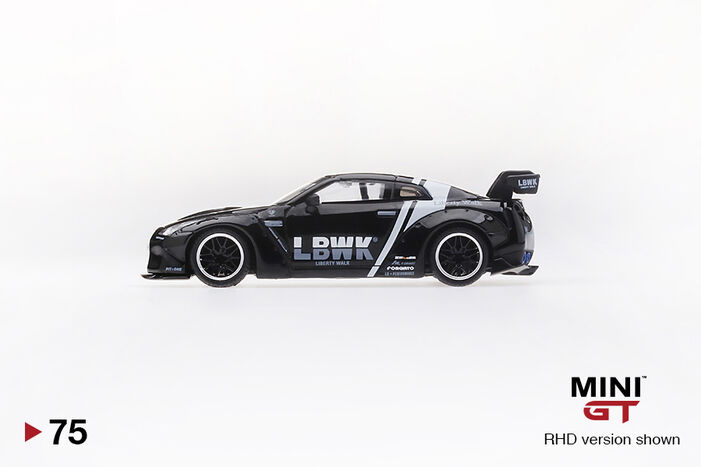 LB☆WORKS Nissan GT-R (R35) Black / LB Work Livery 2.0 Type