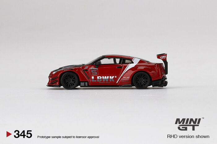 LB☆WORKS Nissan GT-R R35 Type 2, Rear Wing ver 3, Red LB LB☆WORKS Nissan GT-R R35 Type 2, Rear Wing ver 3, Red LB