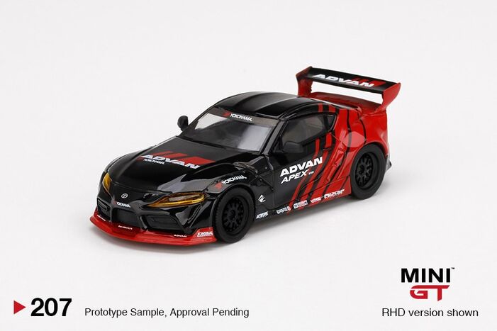 Toyota Pandem GR Supra V1.0 Advan Livery SEMA (2019) 1/18