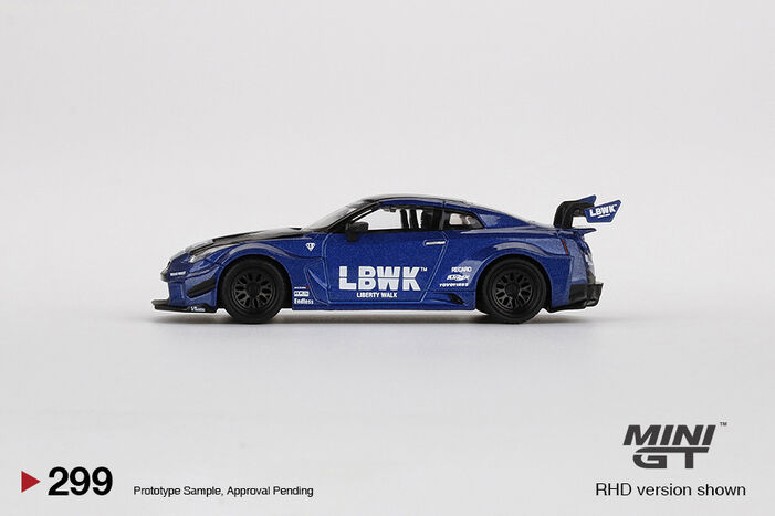 LB-Silhouette WORKS GT NISSAN 35GT-RR Ver.2 LBWK Blue | MINI