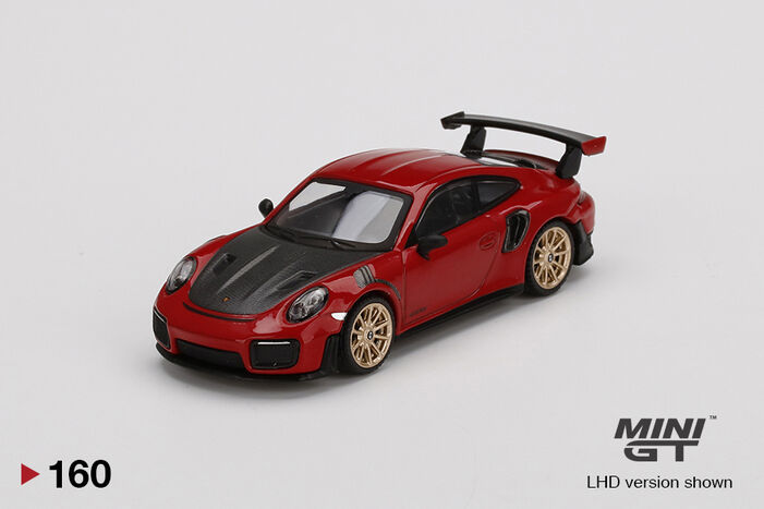 MINIGT　No.63　Porsche　911　GT2　RS MiniGT Porsche 911 GT2 RS Weissach Package GT Silver