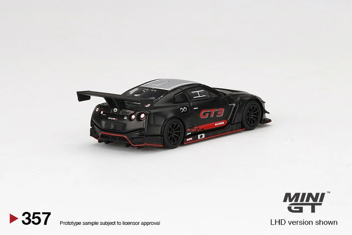 Nissan GT-R Nismo GT3 2018 Presentation Matte Black | MINI GT Wiki