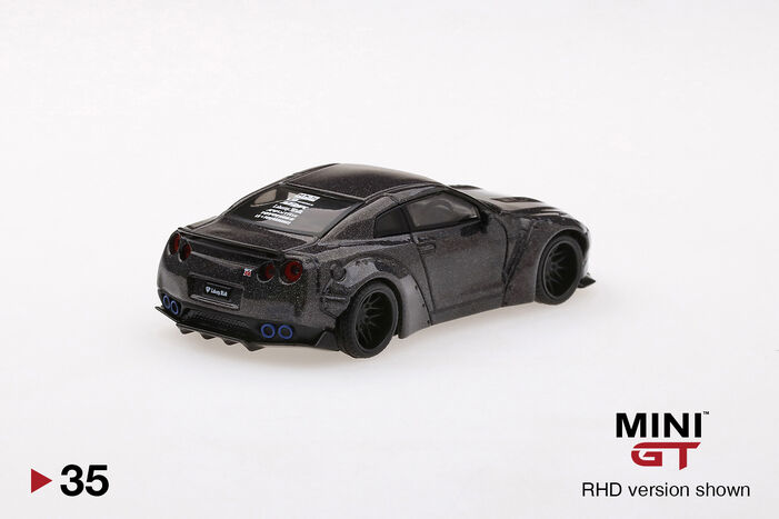 LB☆WORKS Nissan GT-R (R35) Magic Grey Type 1, Rear Wing ver 2