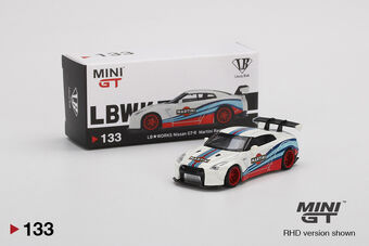 MINIGT LB☆WORKS 日産 GT-R Martini Racing 右 - メルカリ