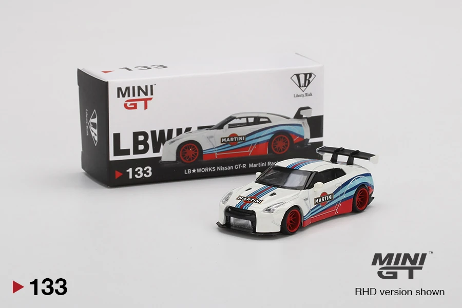 LB★WORKS Nissan GT-R (R35) Martini Racing Type 1, Rear Wing ver 1