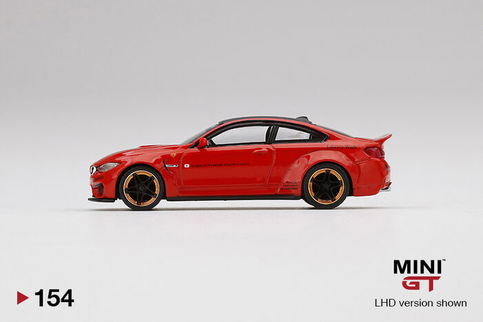 LB☆WORKS BMW M4 Red w/ Copper Wheel | MINI GT Wiki | Fandom