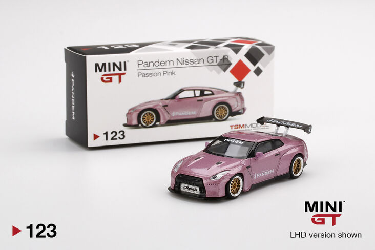 Mini GT - Pandem Nissan GT-R Velocity Blue #93 MGT00093