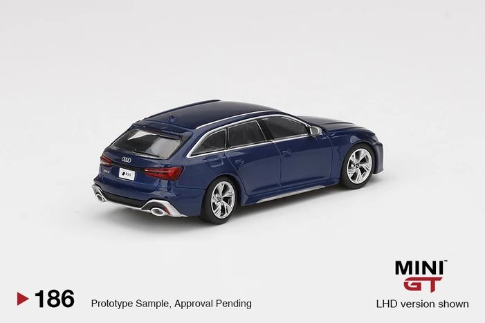 Audi RS6 Avant Navarra Blue Metallic | MINI GT Wiki | Fandom