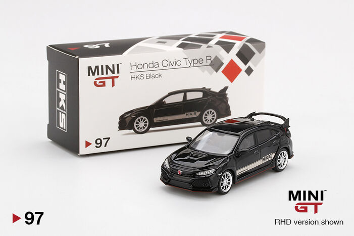 Honda Civic Type R (FK8) HKS Black | MINI GT Wiki | Fandom