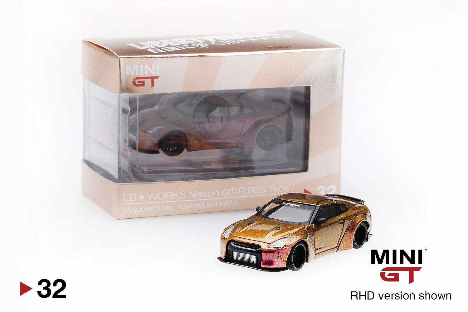 MINIGT LB★Works 日産GT-R WearltPink MINIGT.com – Welcome to the World of 1:64!