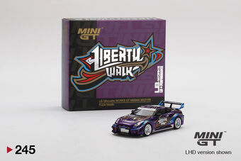 minigt LB★WORKS GT-R 5000リミテッド MINI GT 49 LB WORKS Nissan GT-R (R35)Satin Silver Type 1
