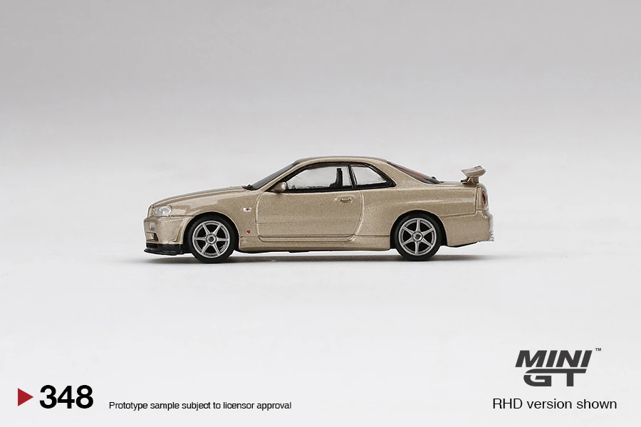 ヒロ専用 Mini GT R34 1:64 Mini GT #341 Nissan Skyline GT-R (R34) V-Spec II