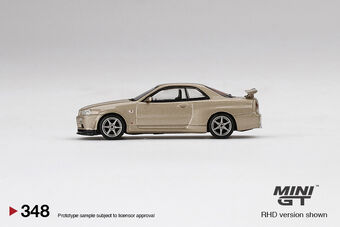 Mimi gt r34 lbwkサイン入り 1/64 MINI GT Nissan LB-ER34 Super Silhouette SKYLINE Red