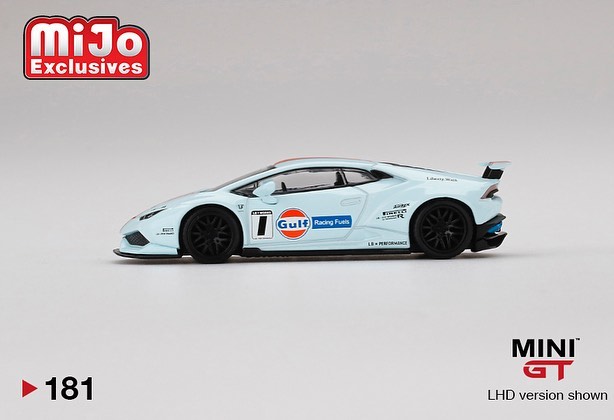 LB☆WORKS Lamborghini Huracán Ver.1 Gulf | MINI GT Wiki | Fandom