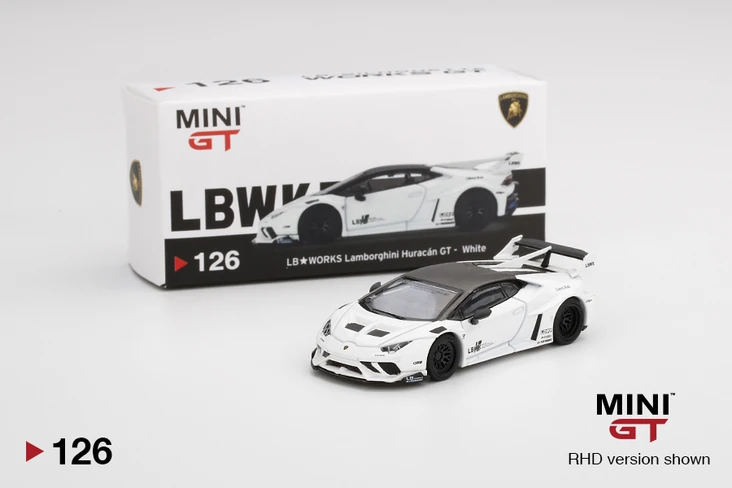 MINI GT LB★WORKS Lamborghini Huracan GT MINIGT.com – Welcome to the World of 1:64!
