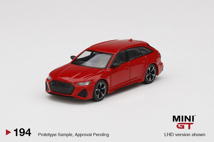 Audi RS6 Avant Carbon Black Edition Tango Red | MINI GT Wiki