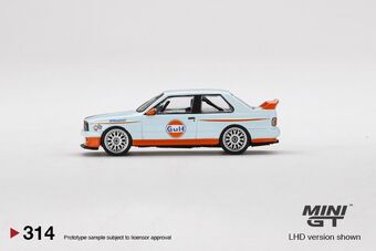 ミニカー MINI GT BMW M3 Gulf MINI GT 1:64 Scale BMW M3 E30 Gulf #10 Diecast Car Model